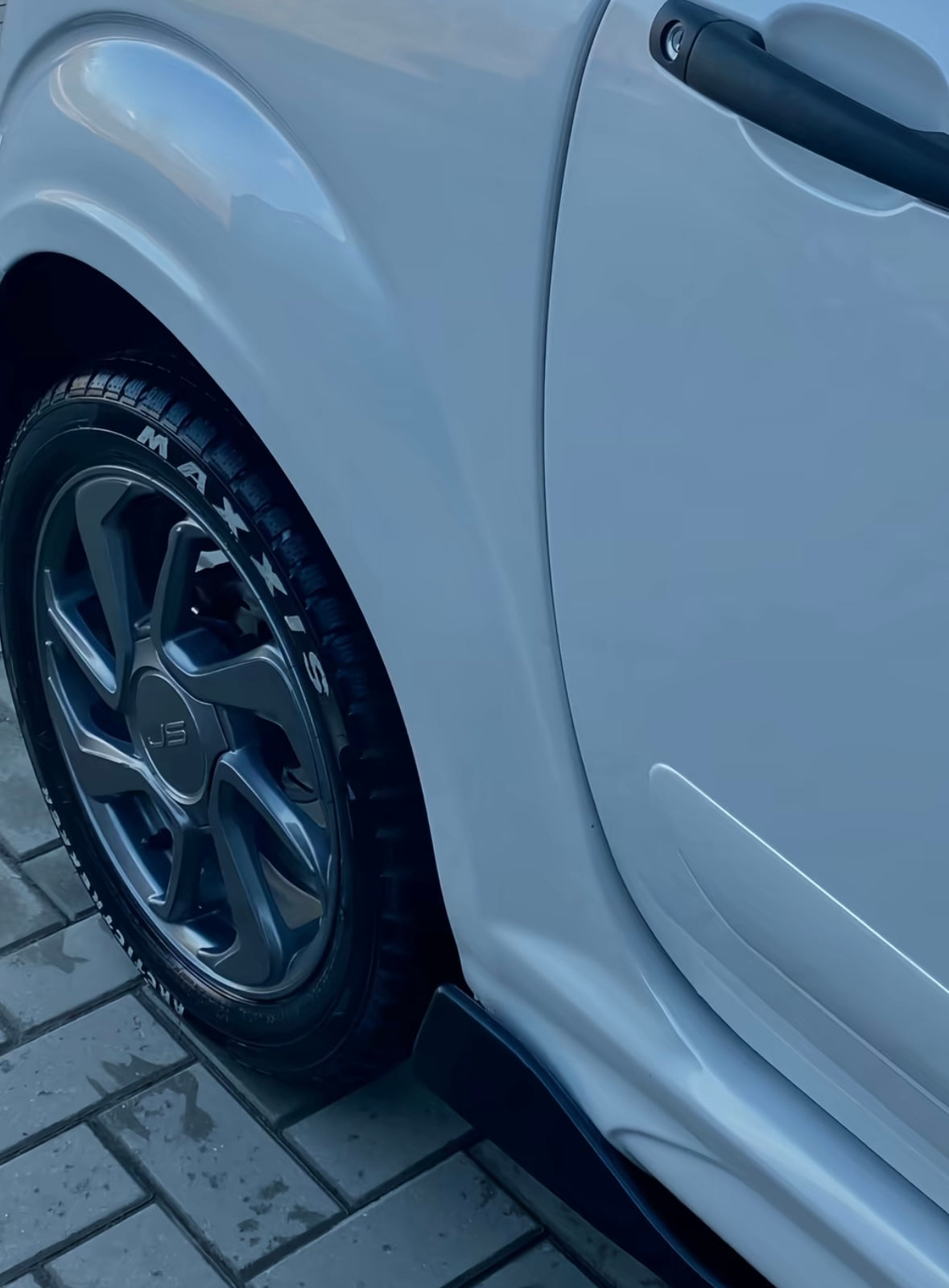 Side fenders for Ligier/Microcar/Aixam/Chatenet