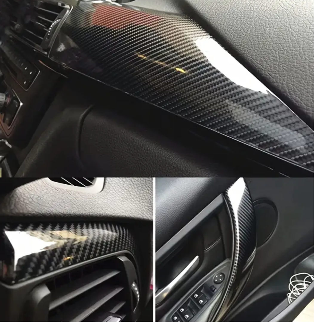 Carbon fiber vinyl wrap for Ligier/Aixam/Microcar/Chatenet