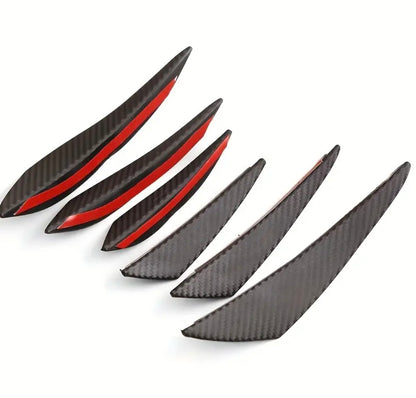 Front bumper fins for Ligier/Aixam/Microcar/Chatenet