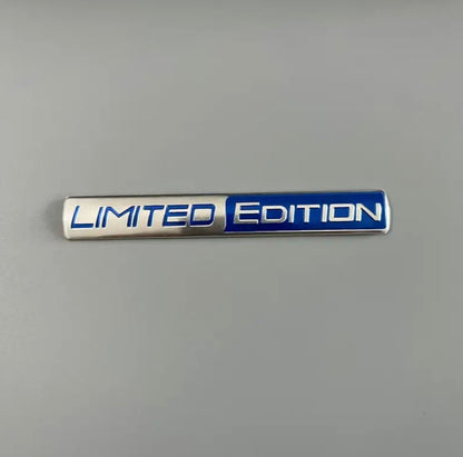 “Limited Edition” metal sticker for Ligier/Aixam/Microcar/Chatenet