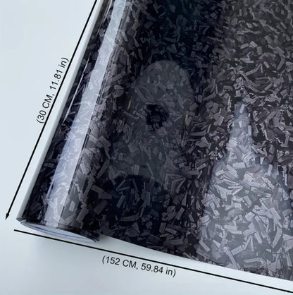 Forged carbon vinyl wrap for Ligier/Aixam/Microcar/Chatenet interior/exterior