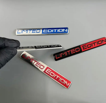 “Limited Edition” metal sticker for Ligier/Aixam/Microcar/Chatenet