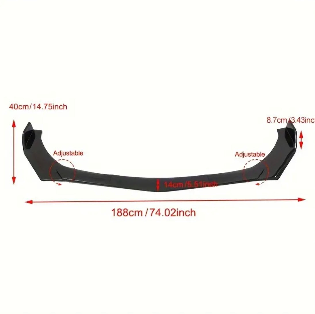 Front lip for Ligier/Microcar/Aixam/Chatenet