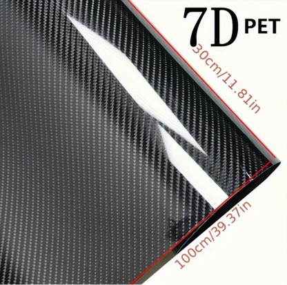 Carbon fiber vinyl wrap for Ligier/Aixam/Microcar/Chatenet