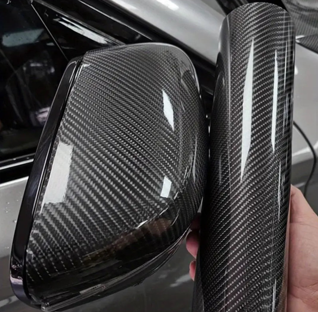 Carbon fiber vinyl wrap for Ligier/Aixam/Microcar/Chatenet