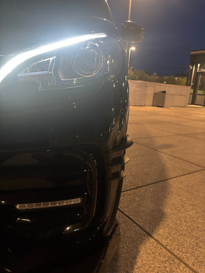 Front bumper fins for Ligier/Aixam/Microcar/Chatenet