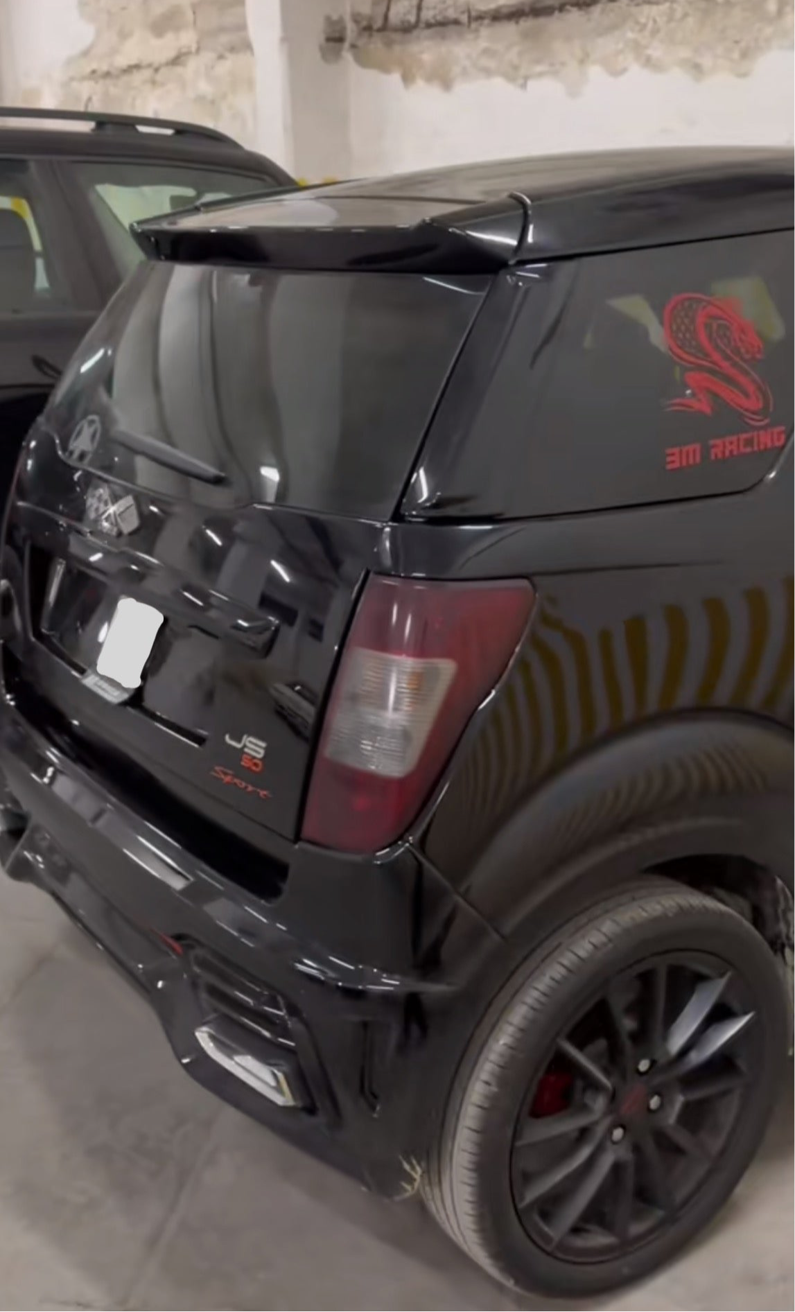 Premium car light vinyl wrap 200x30cm for Ligier/Aixam/Microcar/Chatenet