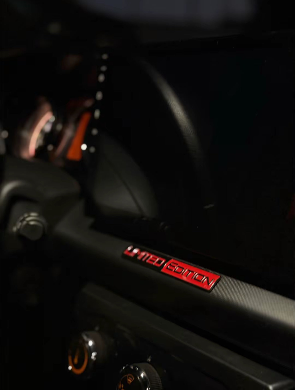 “Limited Edition” metal sticker for Ligier/Aixam/Microcar/Chatenet