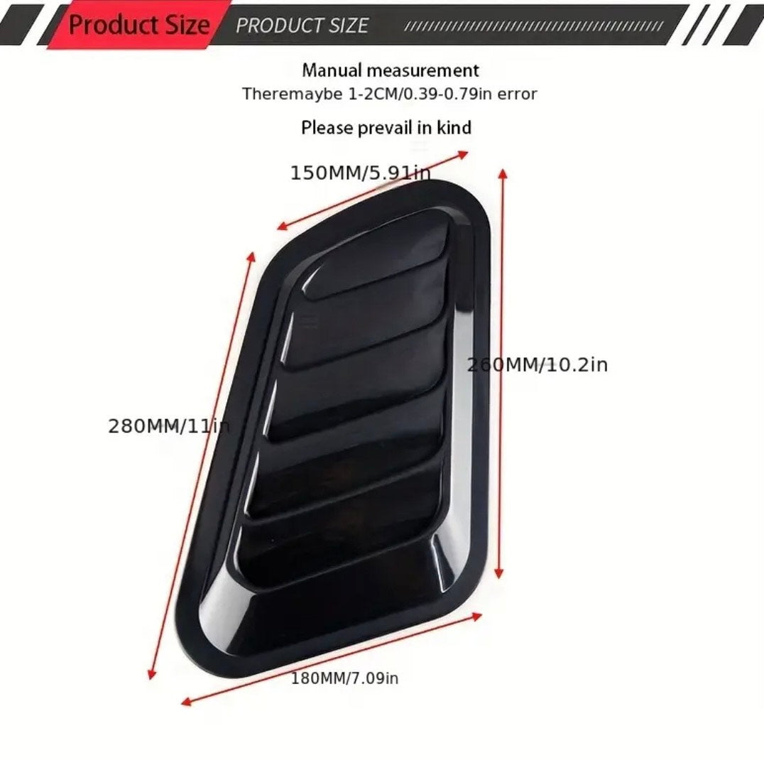 Hood air vents for Ligier/Microcar/Aixam/Chatenet
